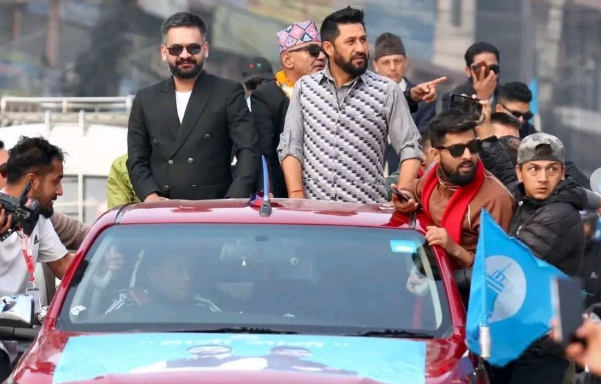 रबि ,बालेनले  काठमाडौ, ललीतपुर र भक्तपुरमा र्‍याली गर्दा उत्साह