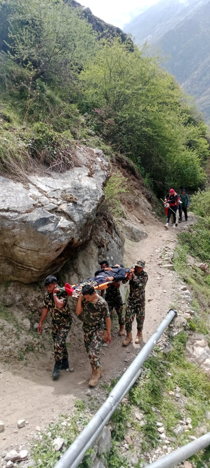 रनर बिरामी भएपछि नेपाली सेनाद्वारा उद्दार,लाङटाङ ट्रेलरन २०२६ को तयारी पुरा 